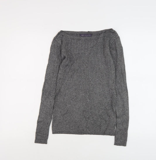 Womens UK Size 8 Marks and Spencer Grey Pullover Jumper