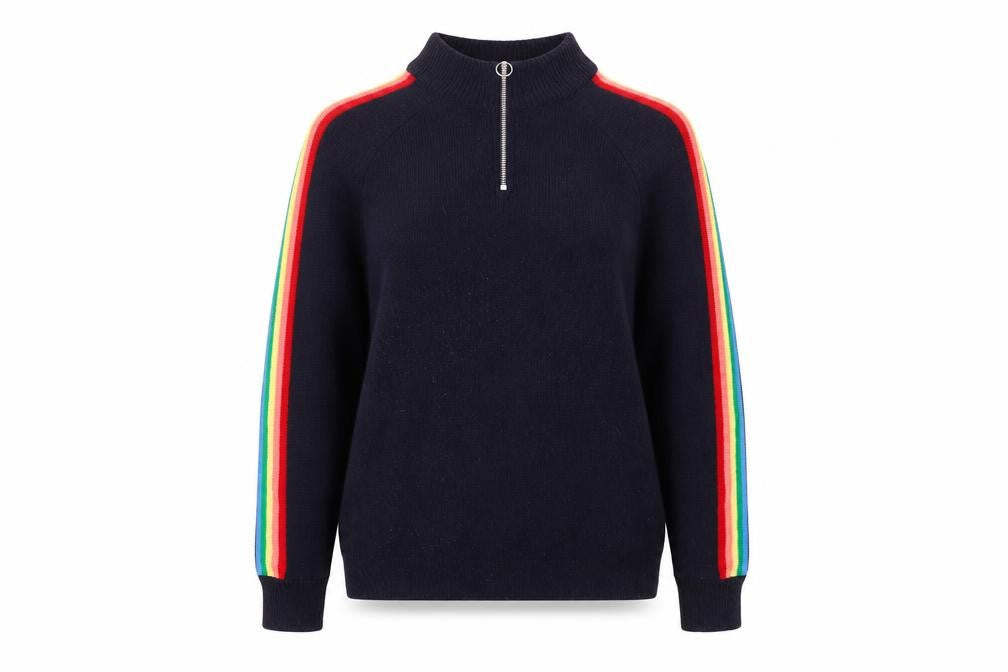 Womens UK Size 6 NEXT Blue Full Zip Jumper