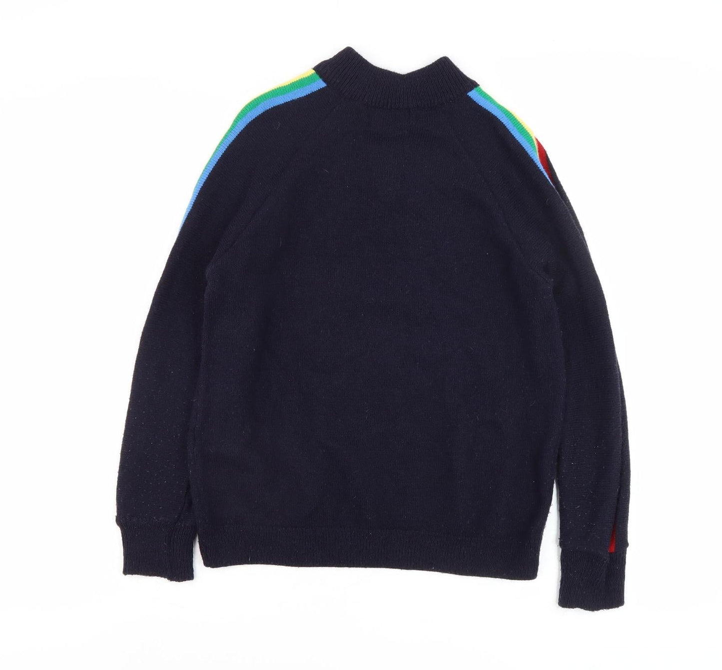 Womens UK Size 6 NEXT Blue Full Zip Jumper
