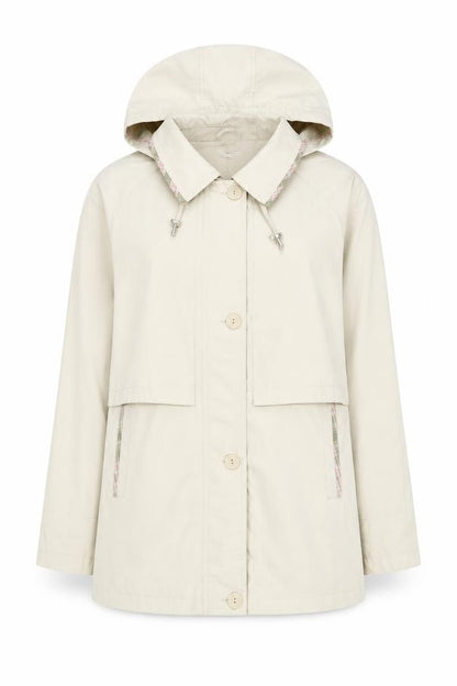 Womens UK Size 12 Damart Beige Basic Jacket