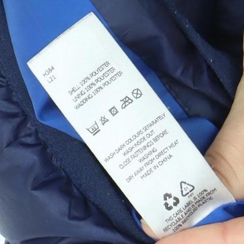 V by Very Boys Blue Puffer Jacket 11 Years