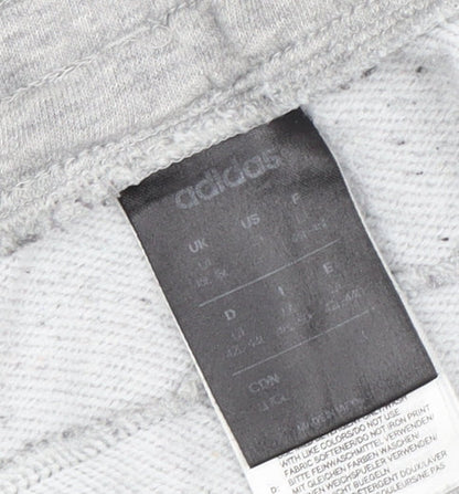 Adidas Men's Grey Joggers, M, Regular Fit, Activewear