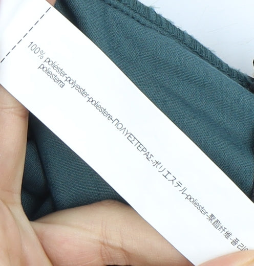 Zara Women's Black Velvet Jumpsuit XS, Party Ready