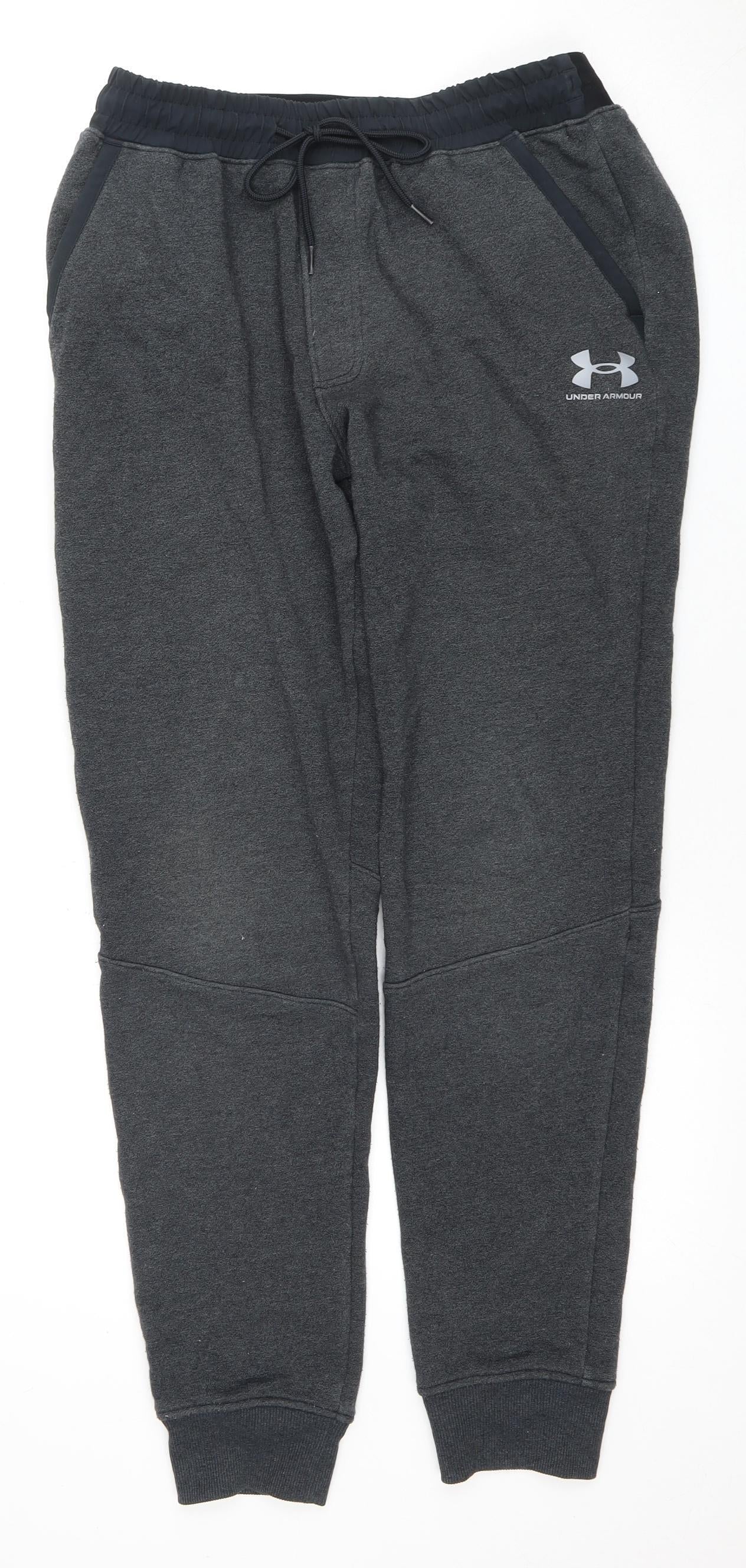 Under Armour Men's Grey Joggers M Relaxed Fit Activewear