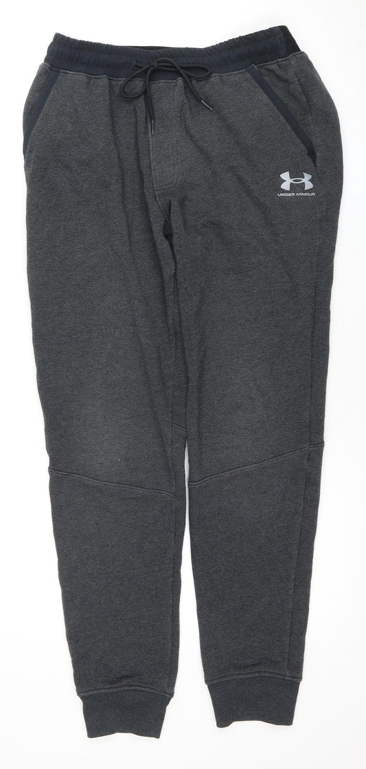 Under Armour Men's Grey Joggers M Relaxed Fit Activewear