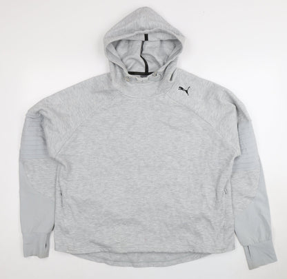 Puma Unisex Grey 2XL Pullover Hoodie - Activewear