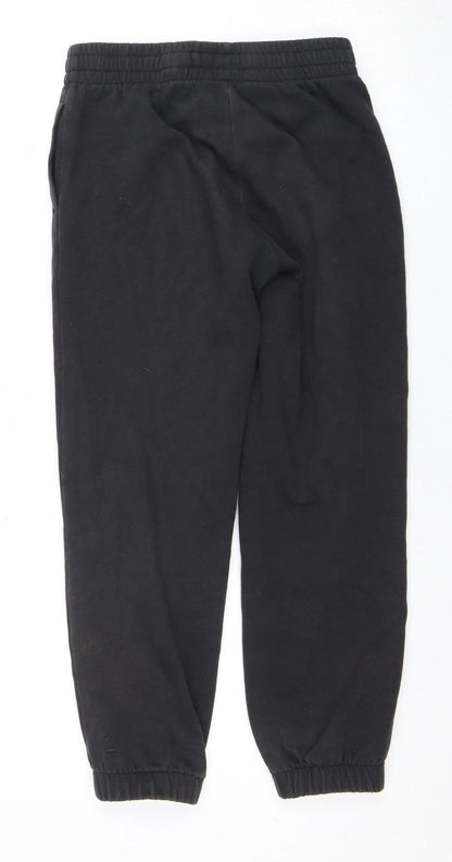 Adidas Boys Black Jogger Trousers - Size 10, Sports Style