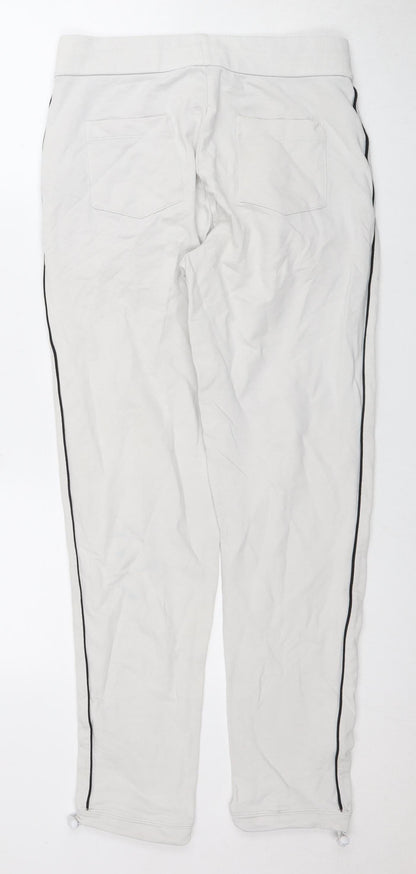 Armani Exchange White Jogger Trousers XS Unisex