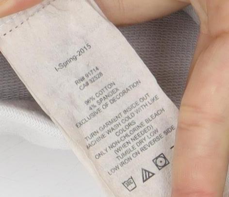 Armani Exchange White Jogger Trousers XS Unisex