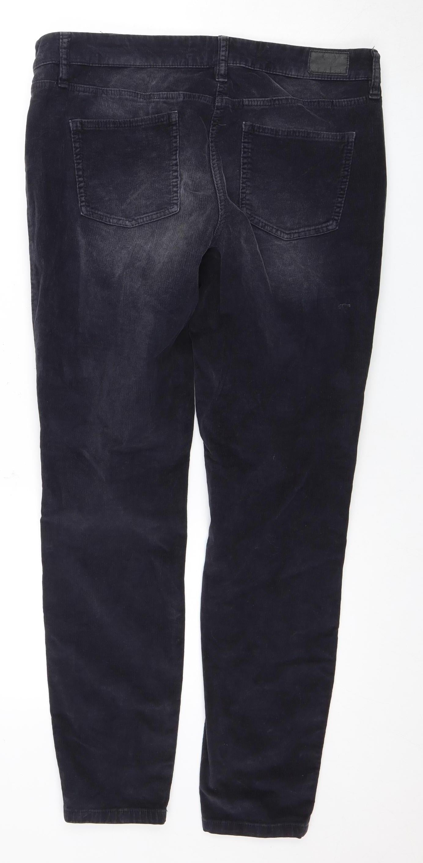 Womens UK Size 14 NEXT Regular Fit Jegging Black Trousers