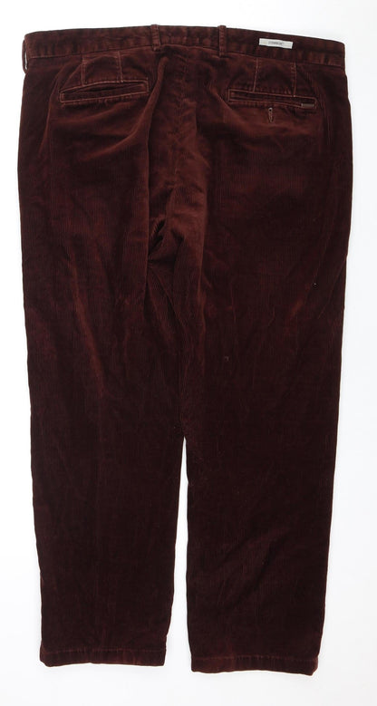 Marks and Spencer Men's Brown Corduroy Trousers