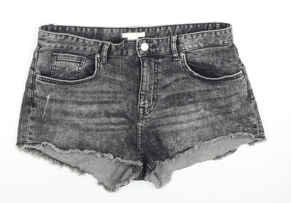 Womens UK Size 10 H&M  Cut-Off Shorts