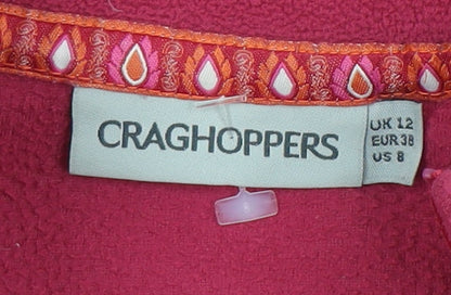 Craghoppers Red Fleece Women's Sweatshirt UK12