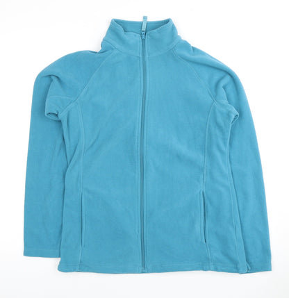 Mountain Warehouse Women's Blue Fleece Jacket Size 12
