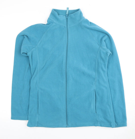 Mountain Warehouse Women's Blue Fleece Jacket Size 12