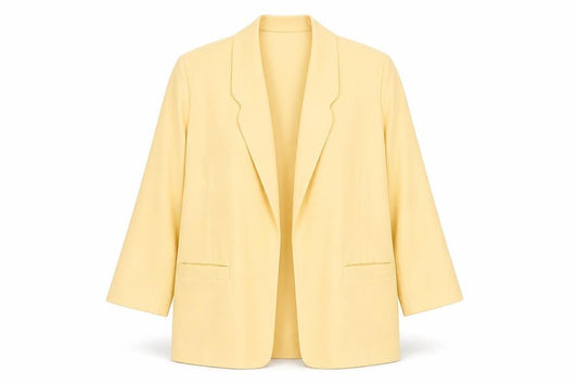 Womens UK Size 12 Jacques Vert  Yellow Blazer