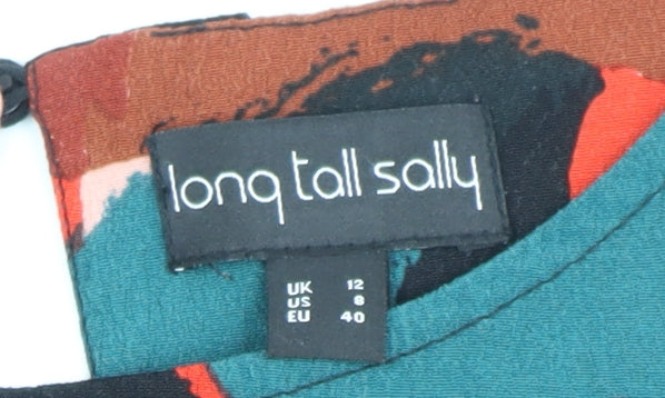 Womens UK Size 12 Long Tall Sally Multicoloured  Blouse