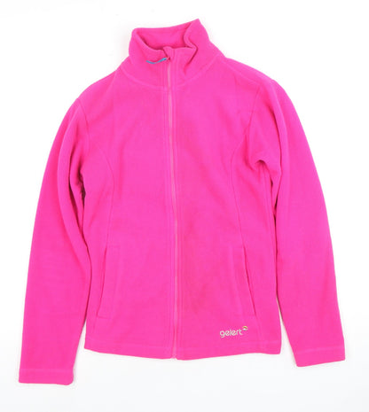 Gelert Kids Pink Fleece Jacket, 11-12 Years, Zip Closure