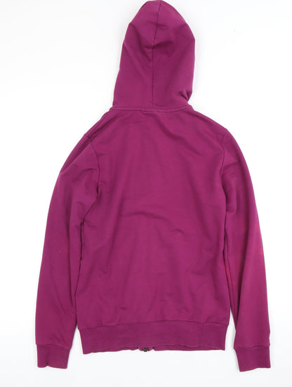 Puma Women's Purple Full Zip Hoodie Size 8
