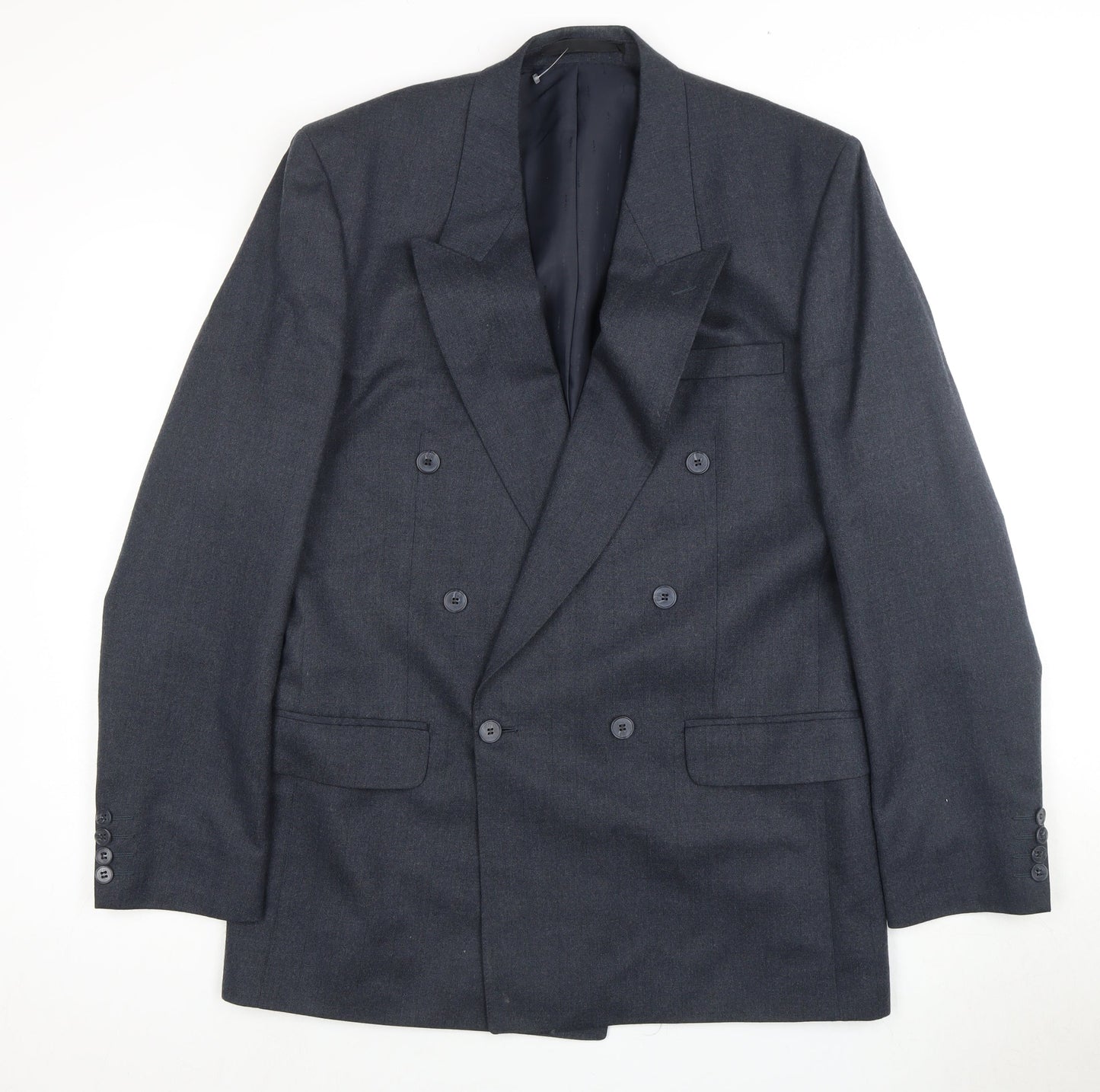 Mens UK Size 40 Centaur Regular Blue Suit Jacket