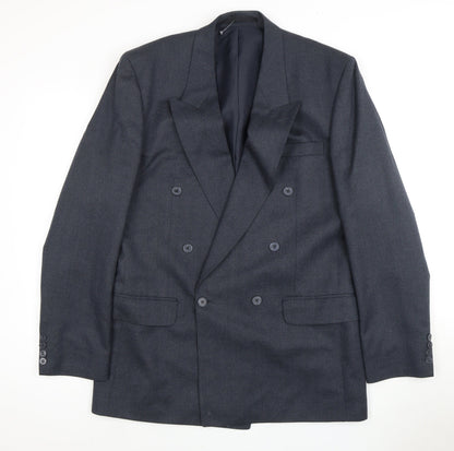 Mens UK Size 40 Centaur Regular Blue Suit Jacket