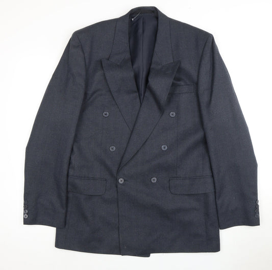 Mens UK Size 40 Centaur Regular Blue Suit Jacket