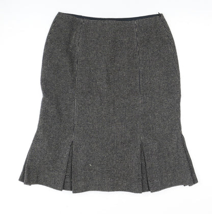 Hobbs Women's Black Trumpet Skirt Size 10