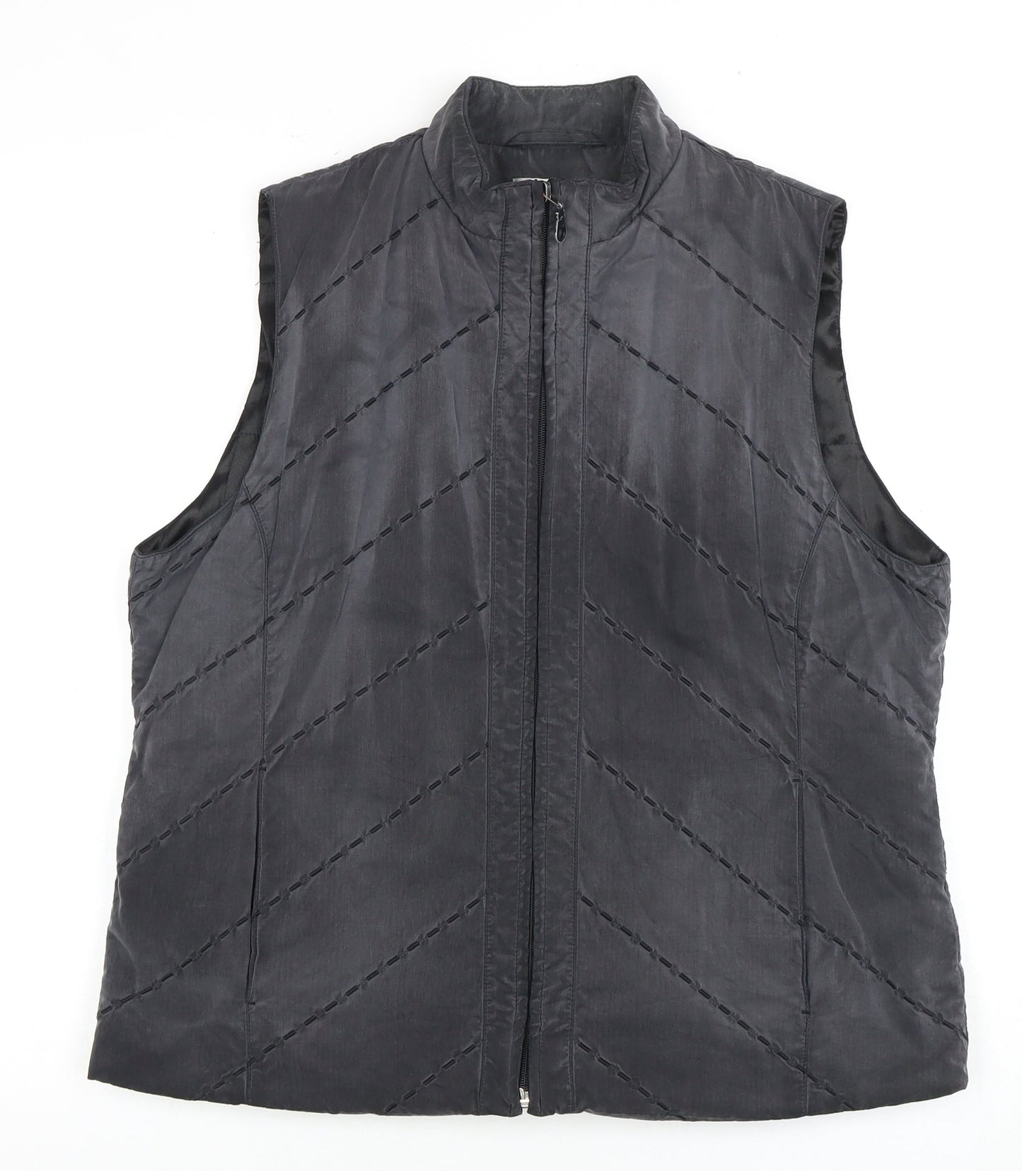 Womens UK Size 12 Windsmoor Black Quilted Coat
