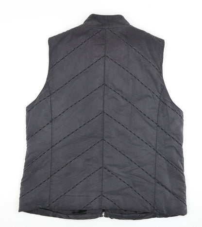 Womens UK Size 12 Windsmoor Black Quilted Coat