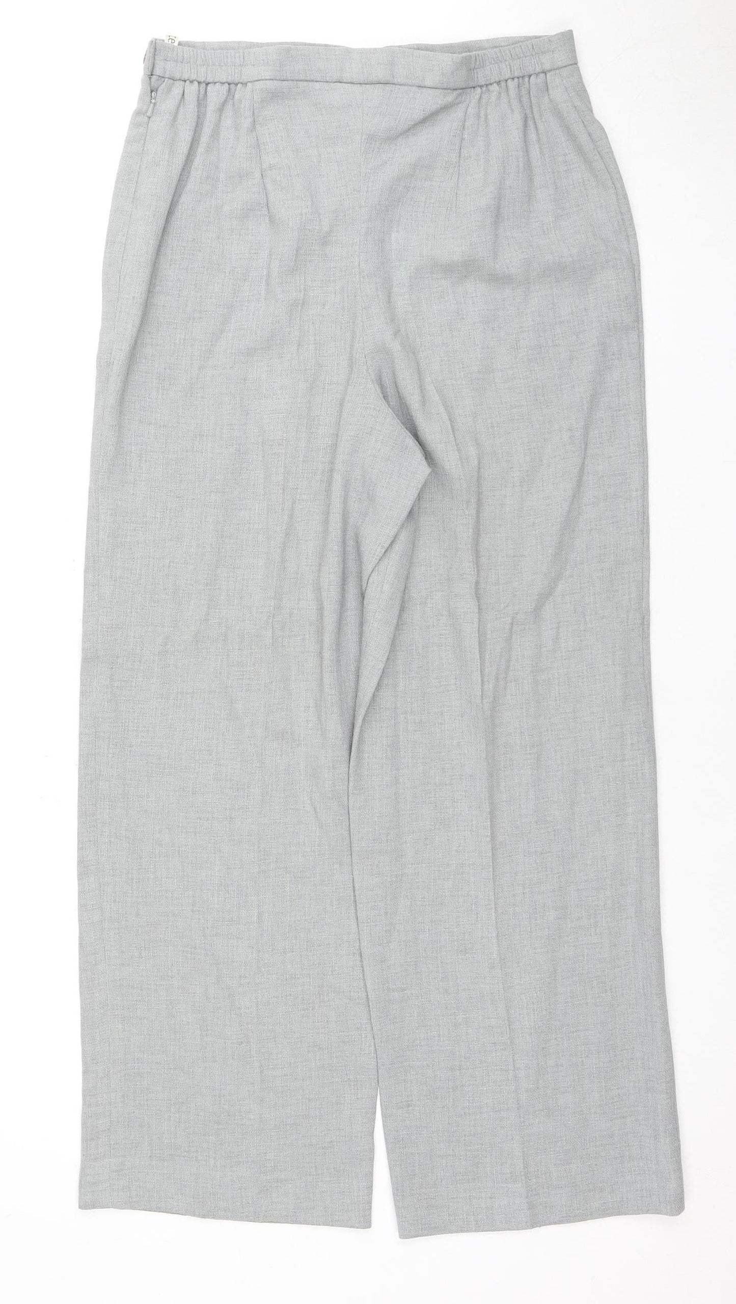 Womens UK Size 10 Eastex   Grey Trousers