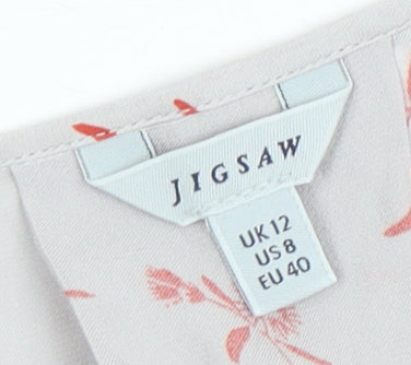 Womens UK Size 12 Jigsaw Multicoloured  Blouse