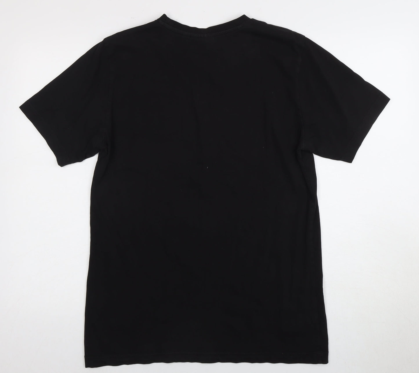 Nicce Men's Black Graphic Print T-Shirt M