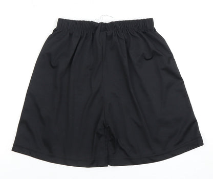 Puma Boys Black Athletic Shorts 176 Black