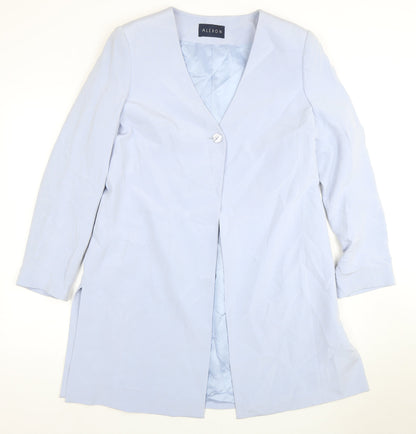Womens UK Size 14 Alexon Regular Blue Blazer