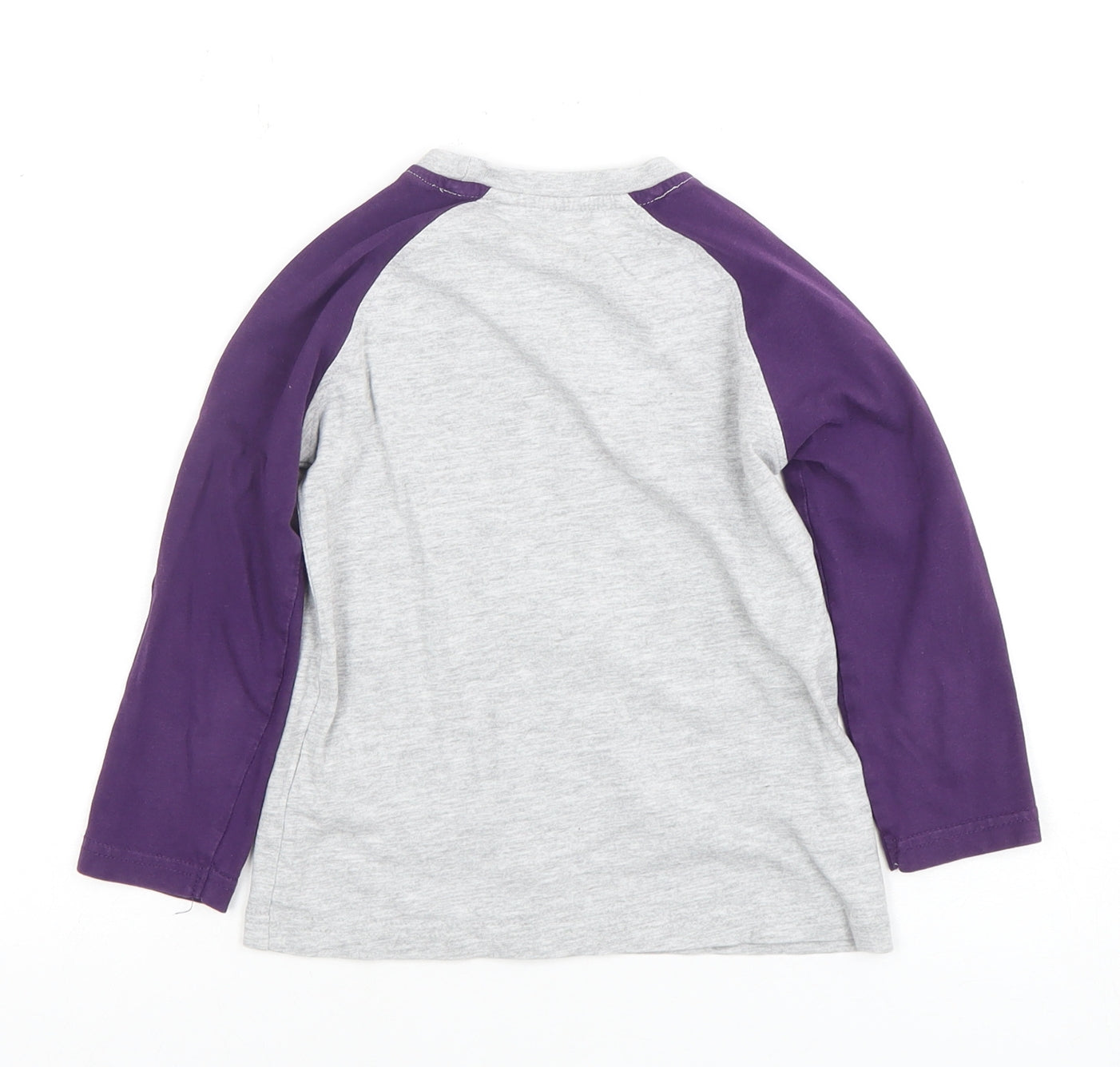 Mountain Warehouse Girls Grey T-Shirt 5-6 Years Long Sleeve