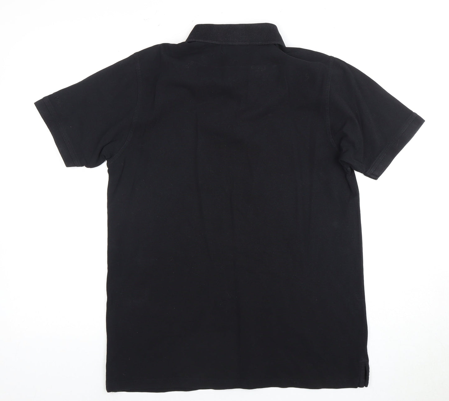 James Pringle Men's Black Polo Shirt S