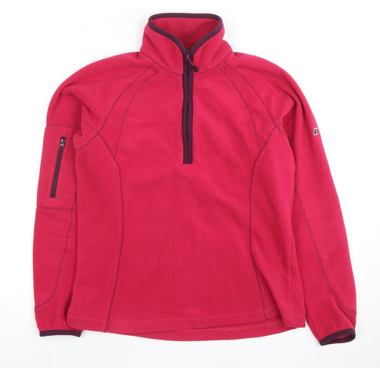 Berghaus Women's Pink Fleece Sweatshirt Size 10