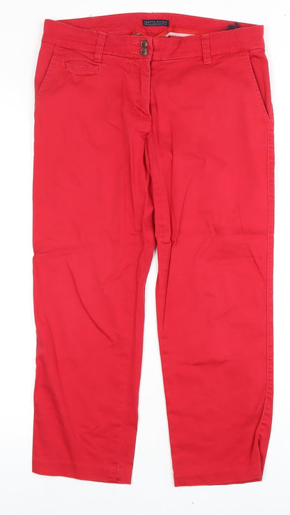 Womens UK Size 6 Tommy Hilfiger   Red Jeans