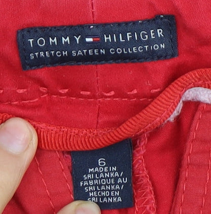 Womens UK Size 6 Tommy Hilfiger   Red Jeans
