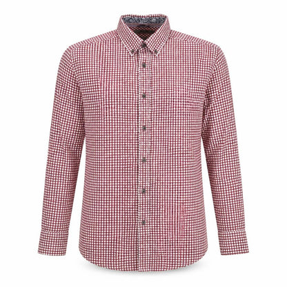 Mens UK Collar Size M Jeff Banks Smart Red  Dress Shirt