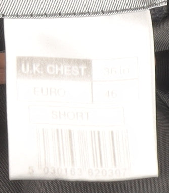 Mens UK Size 36 Burton Regular Grey Suit Jacket