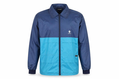 Mens UK Size M M.J. Kirby Blue Windbreaker Coat