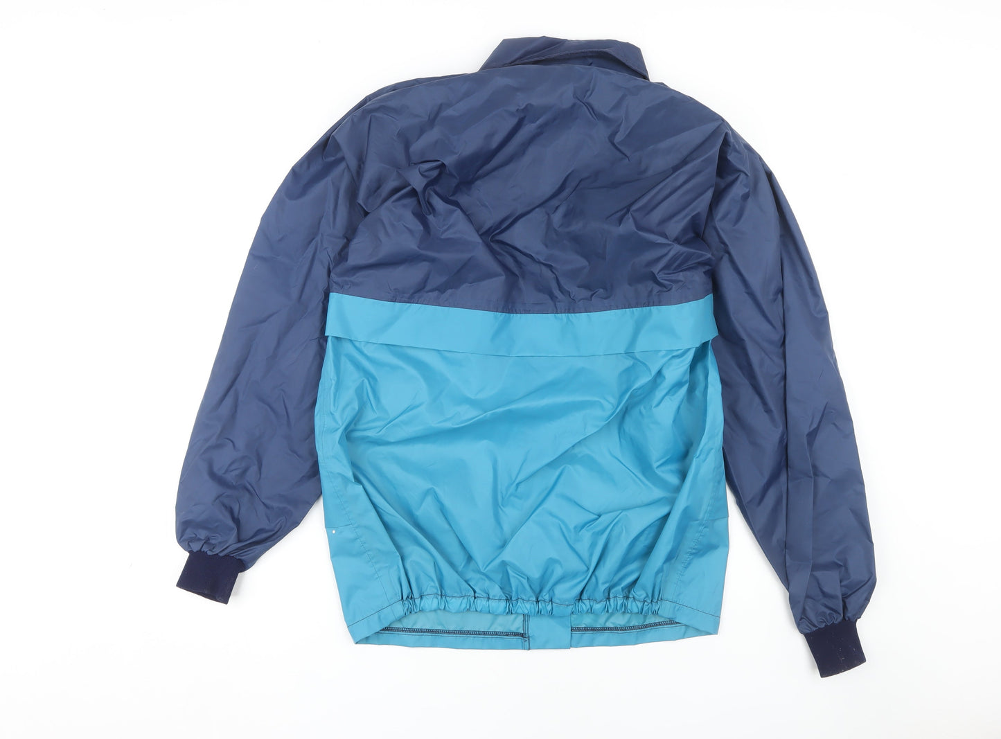 Mens UK Size M M.J. Kirby Blue Windbreaker Coat