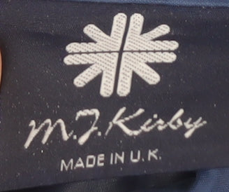 Mens UK Size M M.J. Kirby Blue Windbreaker Coat