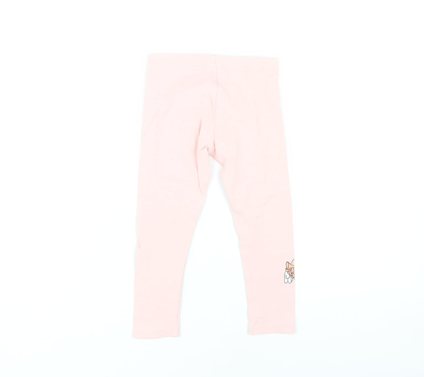 Disney Girls Pink Minnie Mouse Ankle Leggings 2-3 Years