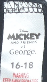 George Women's Black Disney Cami Pyjama Pants Size 16-18
