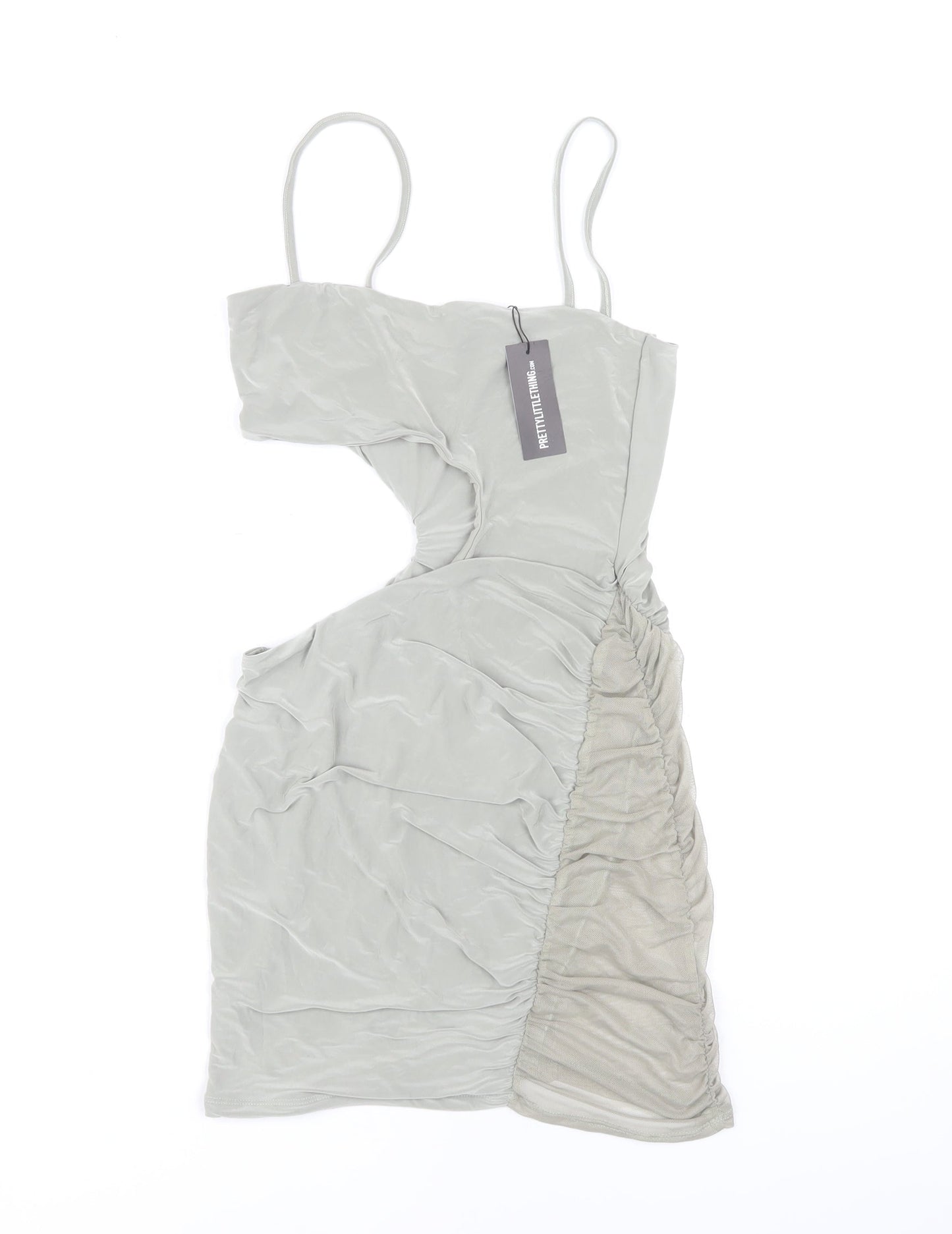 PrettyLittleThing Women’s Green Bodycon Dress Size 8