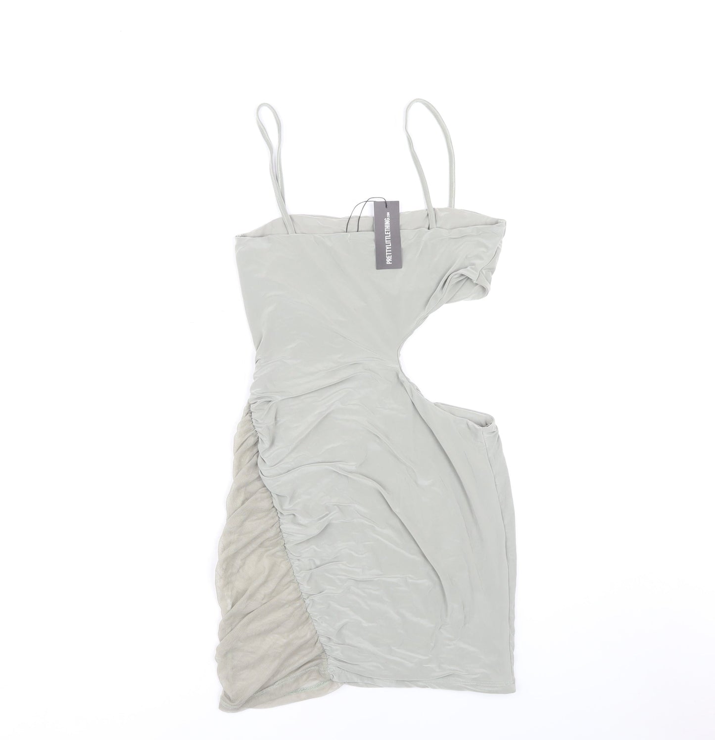 PrettyLittleThing Women’s Green Bodycon Dress Size 8