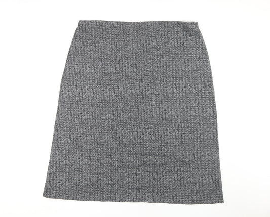 EWM Pure Classics Women's Grey Pencil Skirt Size 22