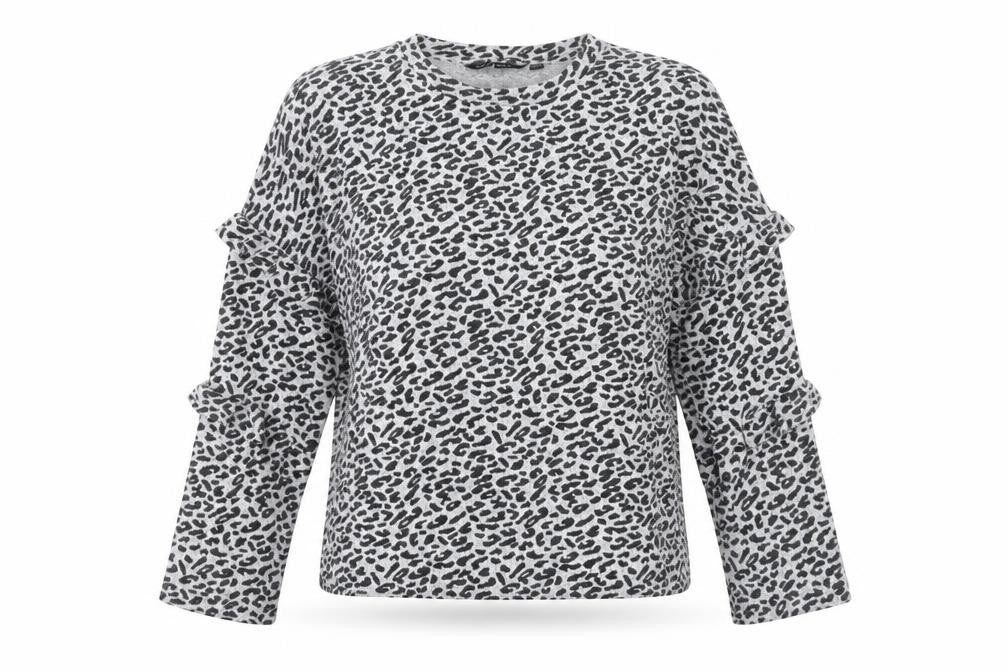 Womens UK Size 10 Dorothy Perkins Grey  Blouse